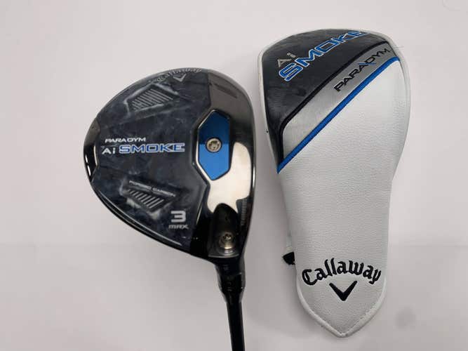 Callaway Paradym Ai Smoke Max 3 Fairway Wood 15* Tensei Blue Mens RH HC