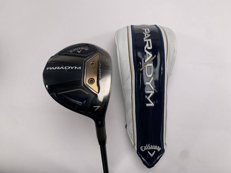 Callaway Paradym 7 Fairway Wood 21* HZRDUS 6.0 Gen 4 Dual Torsional Stiff RH HC