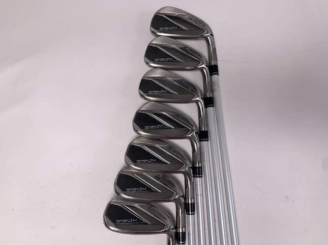 TaylorMade Stealth Iron Set 5-GW Aldila Ascent 45g Ladies Graphite Womens RH