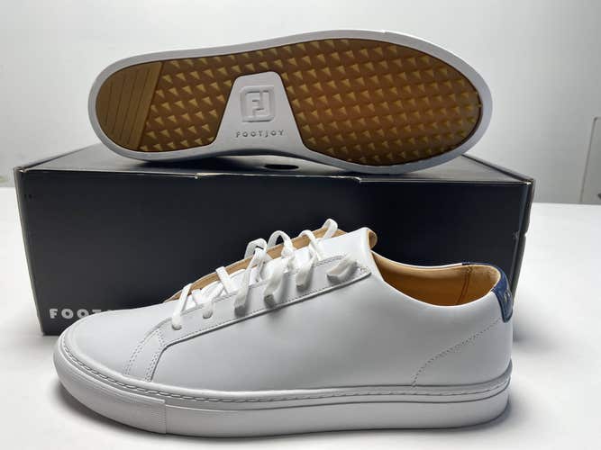 FootJoy Court Golf Shoes White Men's SZ 11.5 (56388)