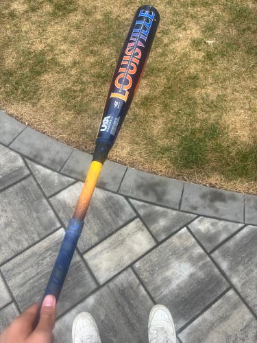 2025 Louisville Slugger Select PWR Hybrid USABat Certified Bat (-5) 27 oz 32" (Used)