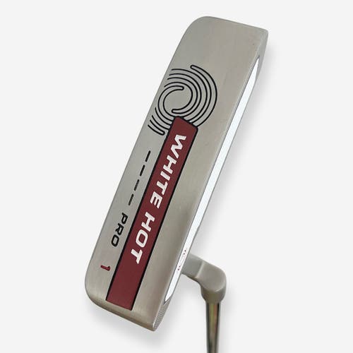 Odyssey White Hot Pro 1 Putter Right Handed Steel Shaft 34.5” W/ Headcover