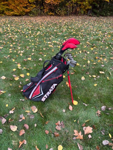 Men's Strata Right Handed Clubs (Full Set) Regular Flex 10 Pieces (Used)