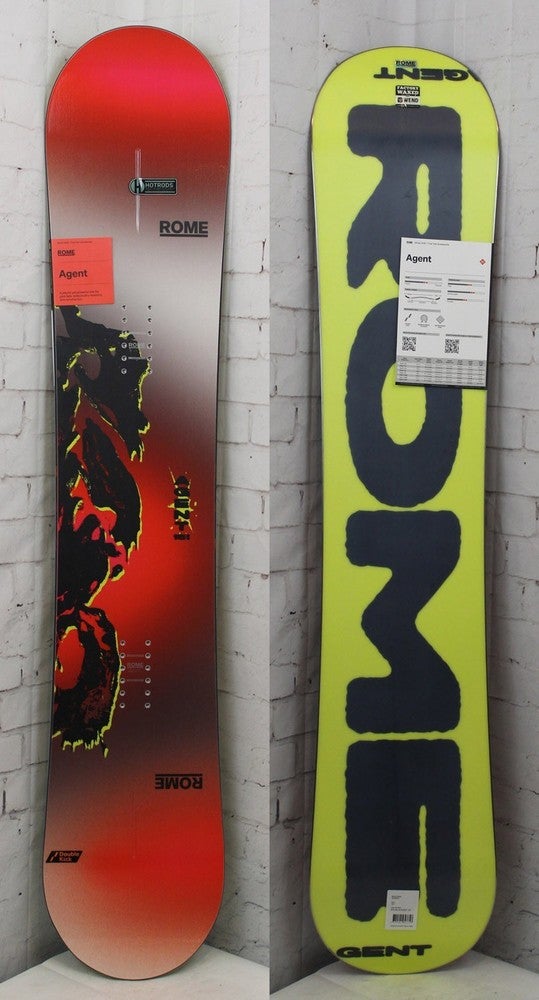Rome SDS Agent 151cm × FLUX TT M/Lサイズ スノーボードセット SDS
