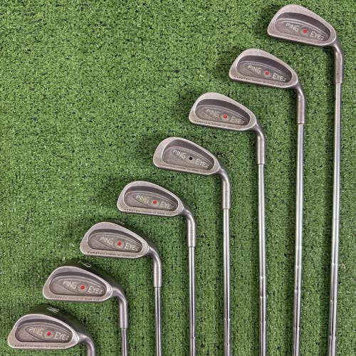 Ping Eye 2 Iron Set Red Dot 3-PW ZZ Lite Steel Stiff Flex -1 Short