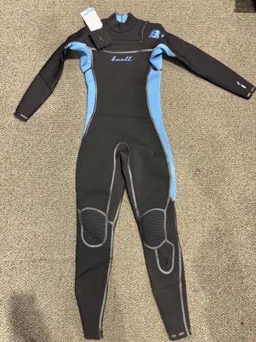 New Women's Buell RB1 Accelerator Fullsuit Large 4/3mm Wetsuit