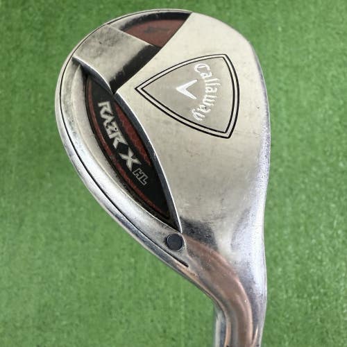 Callaway Razr X HL 4 Hybrid 24 4H Regular Flex 65g Graphite 39.5