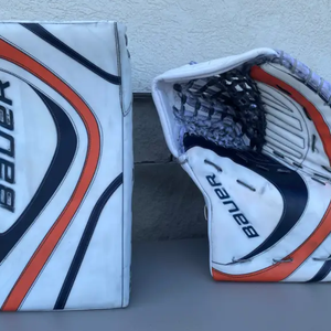 Bauer MACH Pro Stock Goalie Glove Set   Jack Lafontaine