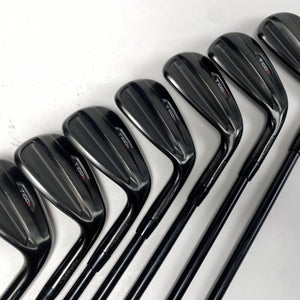 Titleist T100S Black 2021 Iron Set 5-PW+48 Project X LZ 6.5 X-Stiff Steel RH +1"