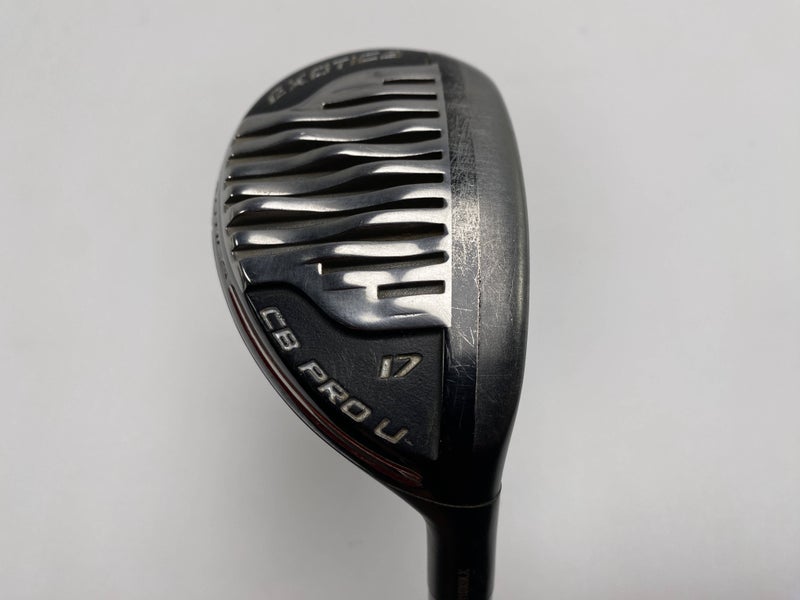 Tour Edge Exotics CB Pro U 2 Hybrid 17* Mitsubishi Rayon Kuro Kage 80g Stiff RH