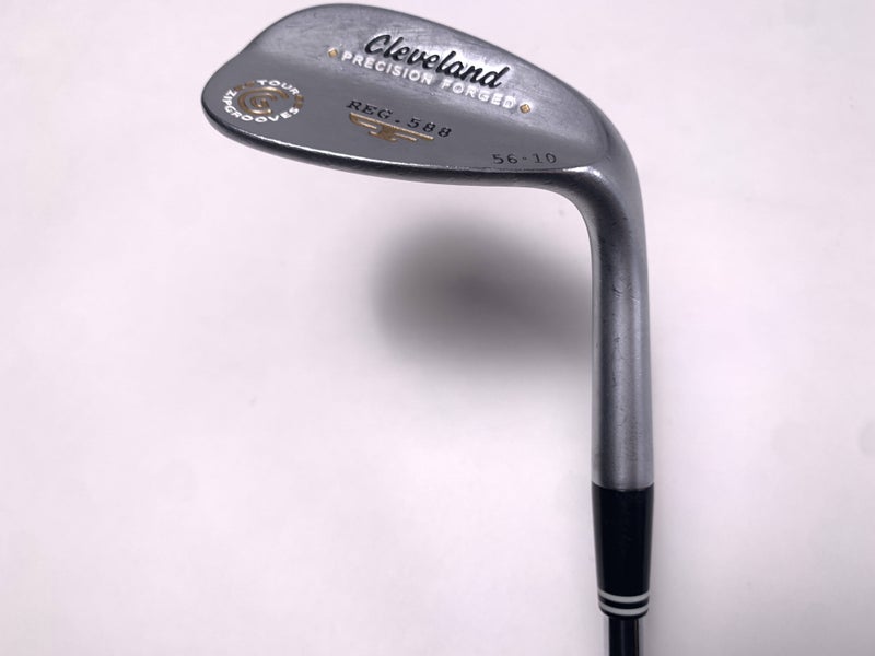 Cleveland 588 Chrome 2012 Sand Wedge SW 56* 10 Rifle FCM 6.0 Stiff Steel Mens RH