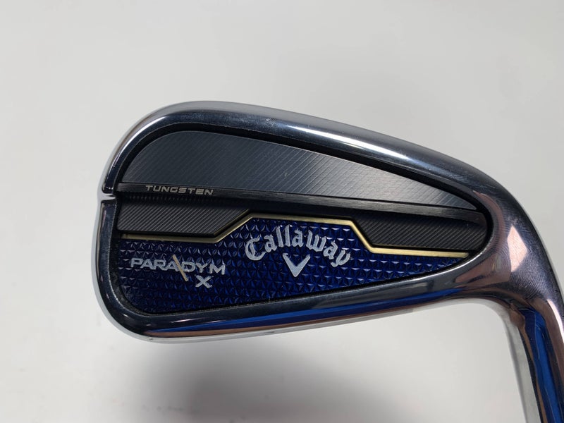 Callaway Paradym X Single 7 Iron Project X HZRDUS 5.5 Regular Graphite Mens RH