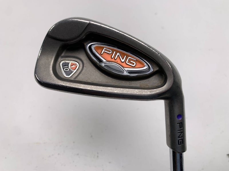 Ping i10 Single 6 Iron Purple Dot 1.5* Flat DG X100 Extra Stiff Steel Mens RH