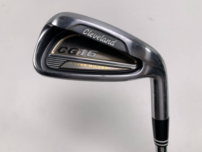 Cleveland CG16 Satin Chrome Single 7 Iron Traction 85g Regular Steel Mens RH