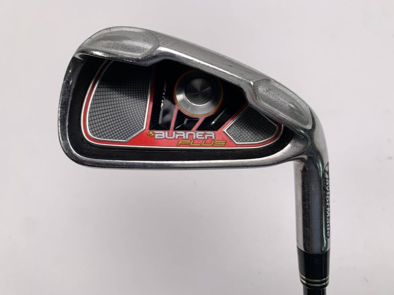 TaylorMade Burner Plus Single 4 Iron REAX 60g Regular Steel Mens RH
