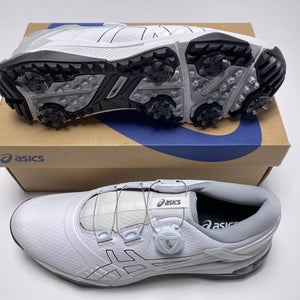 Asics Gel-Course Duo BOA Golf Shoes White Black Men's SZ 9.5 (1111A213-101)