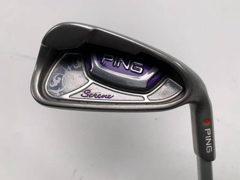 Ping Serene Single 7 Iron Red Dot 1* Flat ULT 210 Ladies Graphite Womens RH