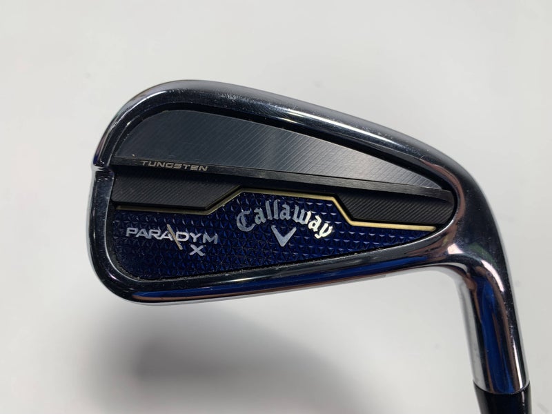 Callaway Paradym X Single 7 Iron Project X HZRDUS 5.5 Regular Graphite Mens RH