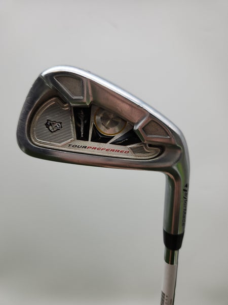 2008 TAYLORMADE TP 4 IRON STIFF STEEL SHAFT 38.5" GOOD