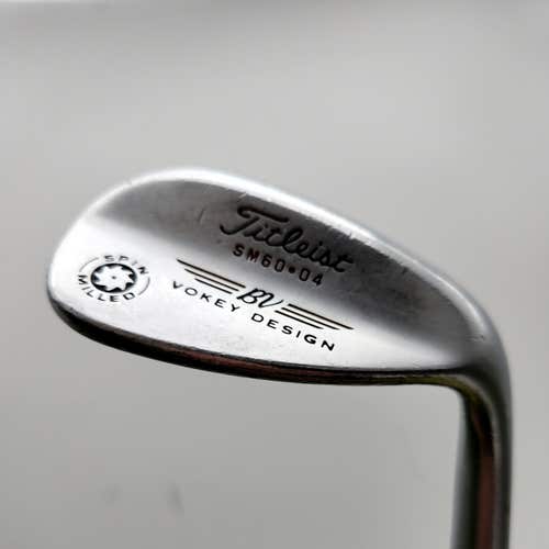 2009 TITLEIST VOKEY SPIN MILLED CHROME WEDGE 60*/04 WEDGEFLEX DYNGOLD 35" GOOD