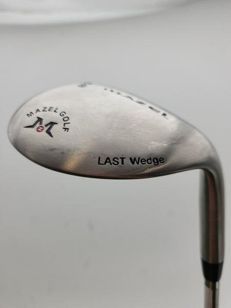 MAZEL GOLF WEDGE 68* WEDGEFLEX STEEL SHAFT 35" GOOD