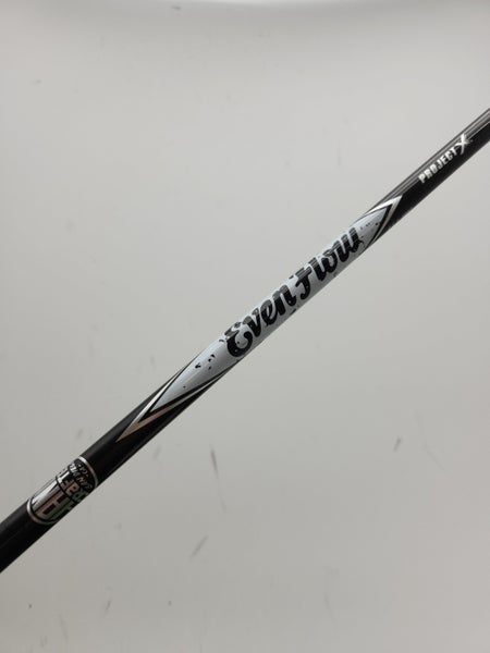 NEW PROJECT X EVENFLOW BLACK HANDCRAFTED HYBRID SHAFT XSTIFF 100G .370 BRANDNEW