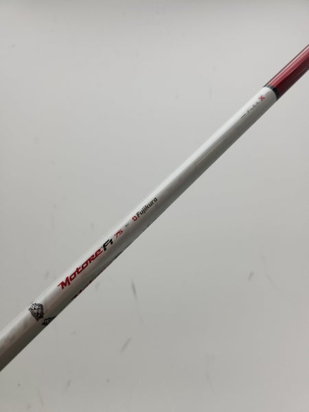 FUJIKURA MOTORE F1 75 DRIVER SHAFT XSTIFF TM TP TIP 44.5" VERYGOOD