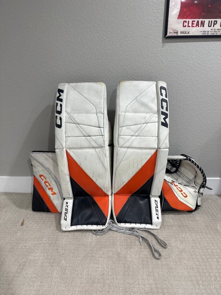 34" CCM Eflex 6 Regular Goalie Full Set Pro Stock (Used)