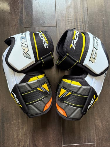 New CCM Super Tacks AS1 Elbow Pads Senior Large