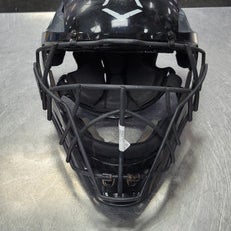 Used Evoshield PRO SRZ WB57084 7 1/2-8 Catchers Helmet w/Mask Black One Size 11497-S000153343