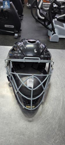Used All Star 7-7 1/2 UANG2 AVS Catchers Helmet w/Mask Black Fits all 11497-S000153344