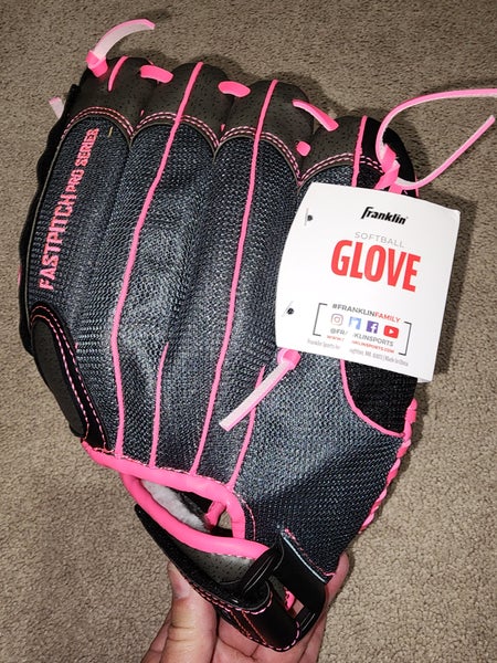 RHT NWT Franklin Sports 22321 Fast Pitch Pro Series Womens Softball Glove 12”