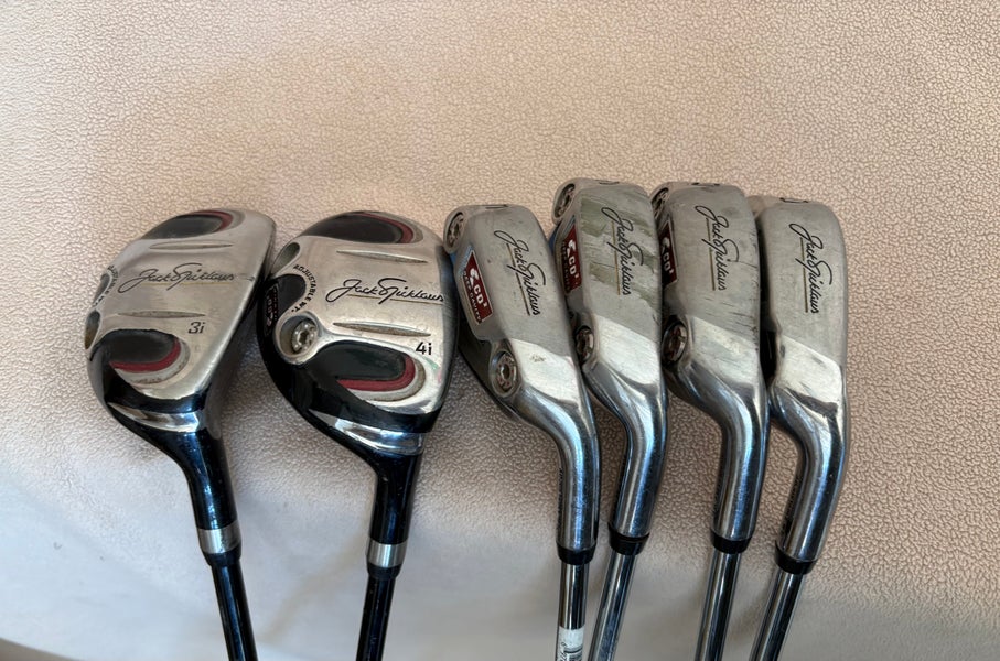Men's Nicklaus CO2 Deep Cavity Right Handed Clubs (Full Set) Regular Flex 6 Pieces (Used)