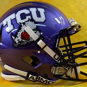 TCU Horned Frogs custom fullsize Riddell Speed football helmet Lg NCAA