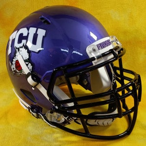 TCU Horned Frogs custom fullsize Riddell Speed football helmet Lg NCAA