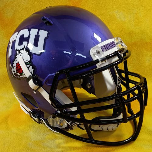 TCU Horned Frogs custom fullsize Riddell Speed football helmet Lg NCAA
