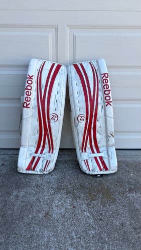 33" +2 Reebok Premier 4 Pro Goalie Leg Pads (Used)