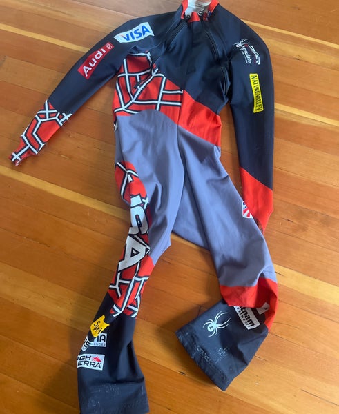 Men's Medium Spyder US Ski Team downhill suit