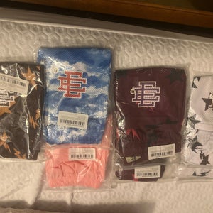 Medium/Large Adult Unisex Eric Emmanuel gym/workout mesh shorts. Buy 1 get 1 half off!