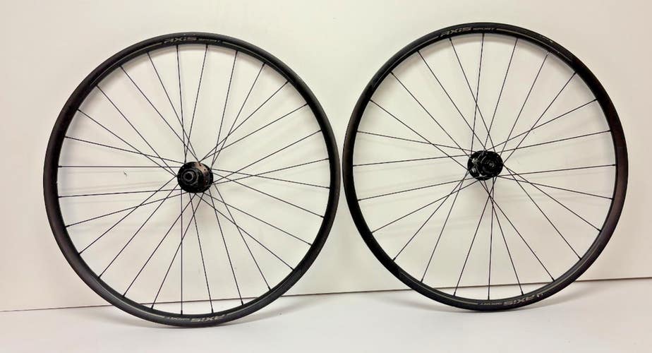 Specialized Axis Sport 24-Spoke Aluminum Disc Brake Thru Axle 700C Wheelset LOOK