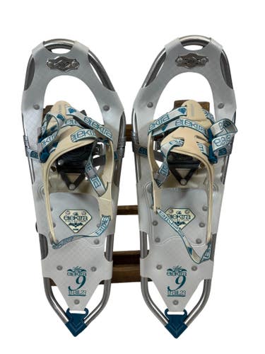 23" Atlas Elektra Trail 23 Snowshoes W/ Adjustable Trekking Poles and Carrying Bag