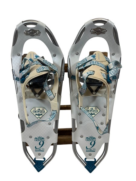 23" Atlas Elektra Trail 23 Snowshoes W/ Adjustable Trekking Poles and Carrying Bag