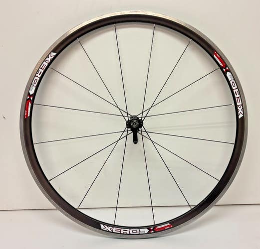 Xero Lite XR-1 16-Spoke Lightweight Black Aluminum 622x13/700C Front Wheel