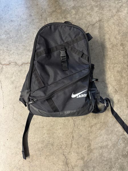 Nike Max Air Lacrosse Backpack - Black (Used) | SidelineSwap | Buy and Sell on SidelineSwap Nike Max Air Lacrosse Backpack - Black (Used) | SidelineSwap | Buy and Sell on SidelineSwap