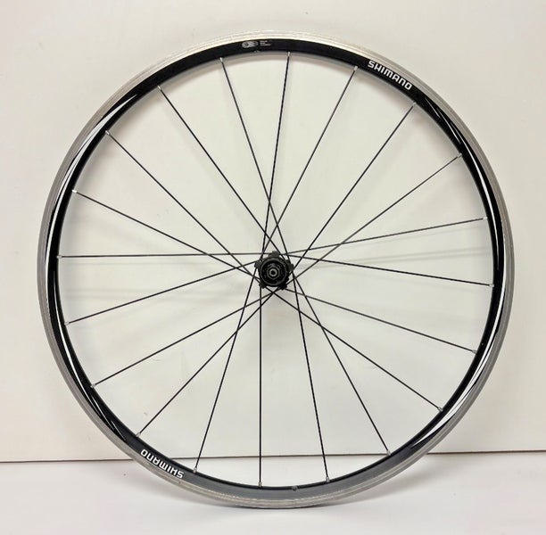 Shimano WH-RS10 20-Bladed Spoke Black Aluminum 622x15/700C Road Bike Rear Wheel