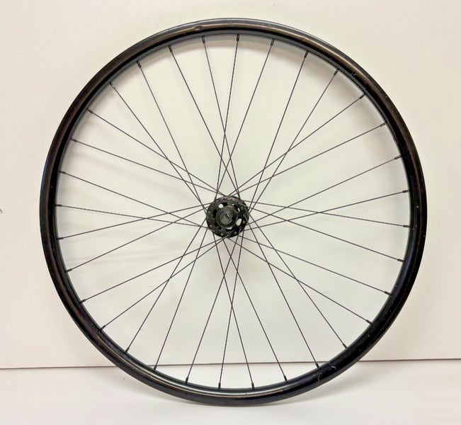 Ibis Black Aluminum Disc Brake 12mmx142mm Thru Axle Tubeless 700C Front Wheel