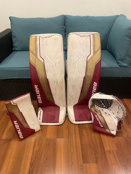 Jacob Fowler Pro Stock 35" 2024 Bauer Supreme Shadow Regular Goalie Full Set Pro Stock (Used)