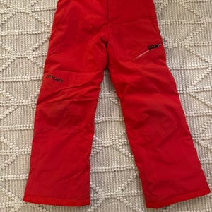Red Unisex Youth Size 14 Spyder Ski Pants (Used)