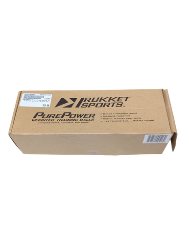 Used PUREPOWER WEIGHTED TRAINING BALLS BB/SB Training Aid 11833-S000166866