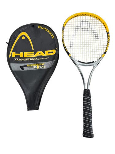 Used Head TI MAGNESIUM Adult Tennis Racquet Black 4 3/8" 11833-S000166891